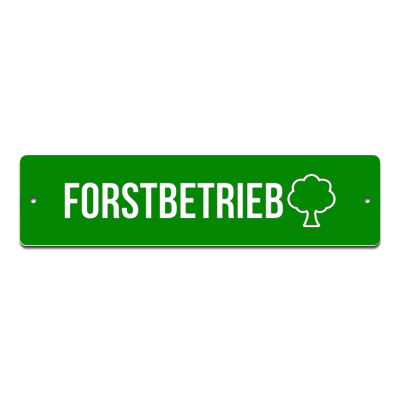 Forstbetrieb mit Motiv